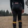 Bryczesy jeździeckie Horka Ola Slim Fit - czarne / różowe